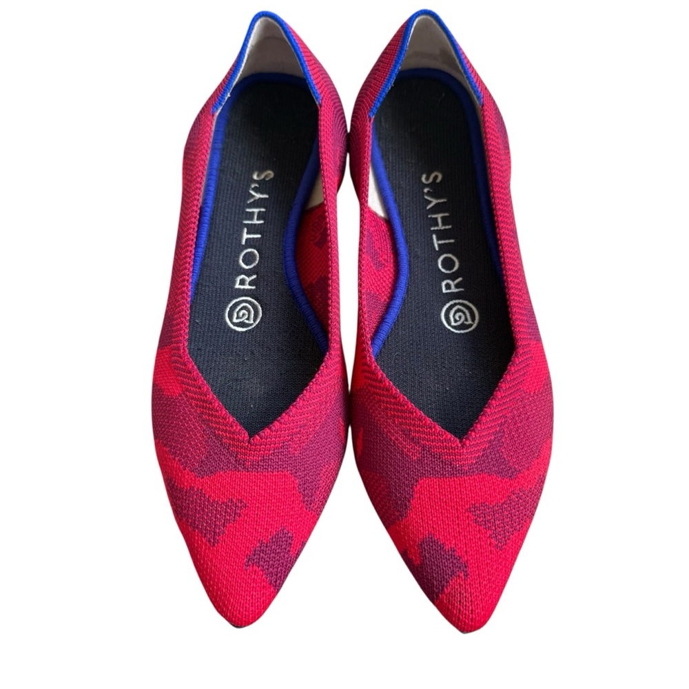 Rothy's Women's Red Flats